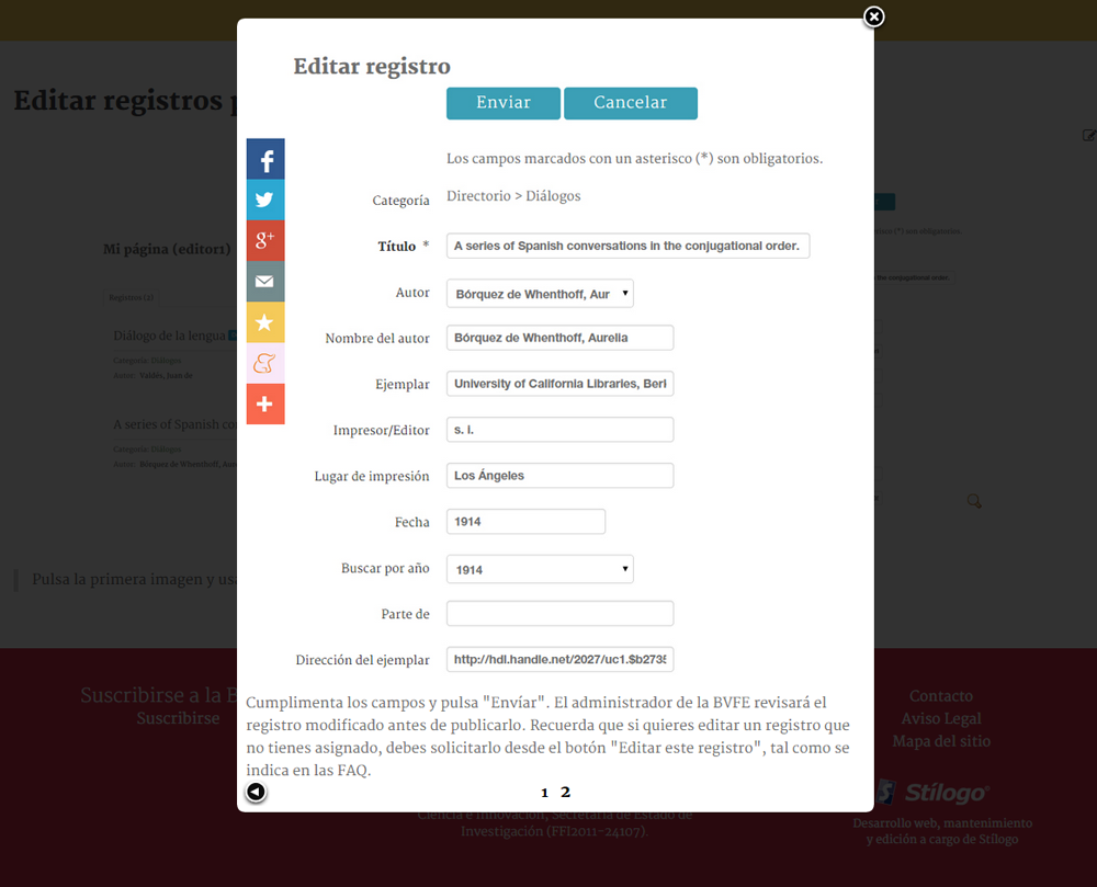 Biblioteca Virtual de la Filología Española