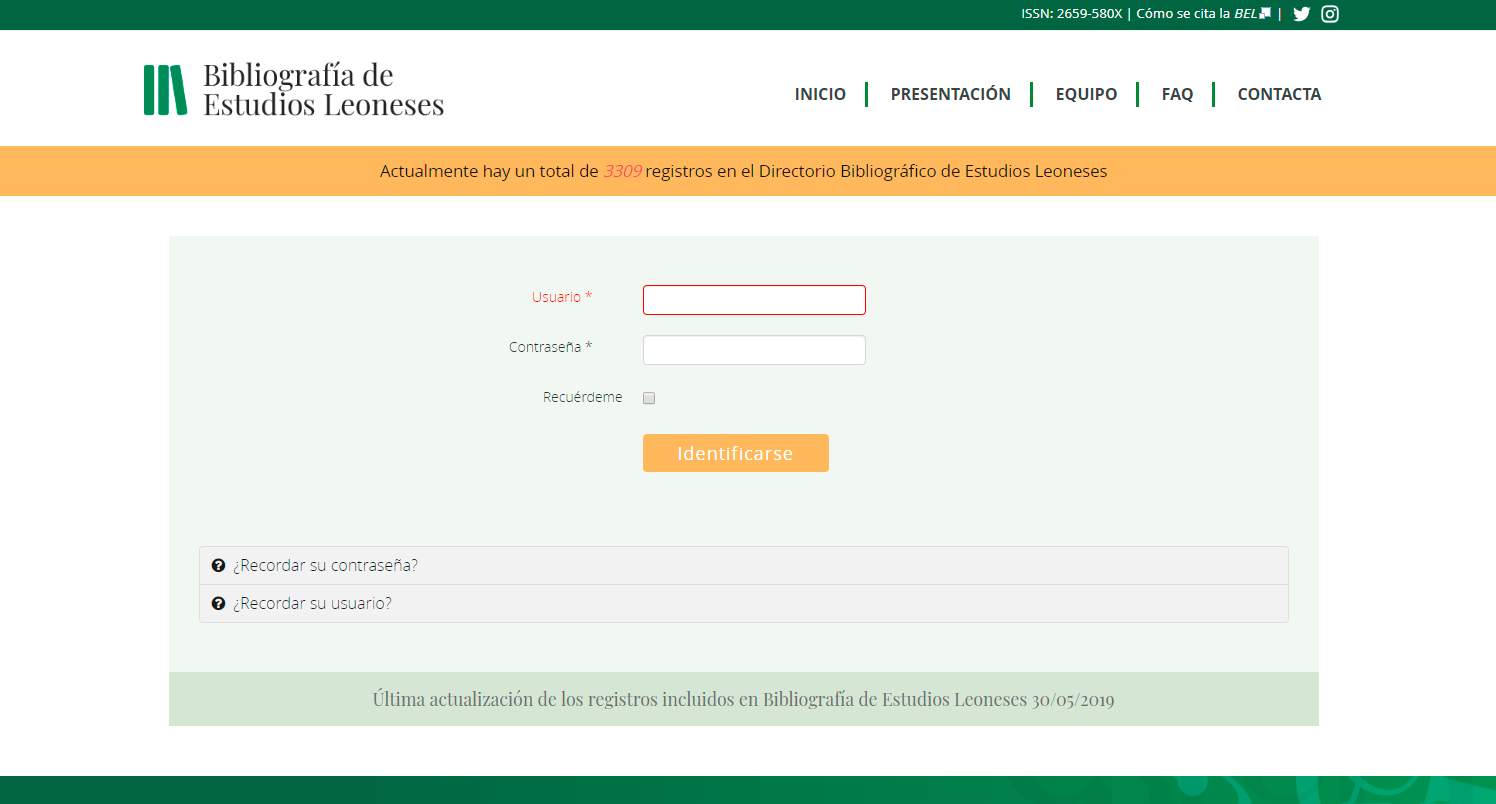 Bibliografía de Estudios Leoneses