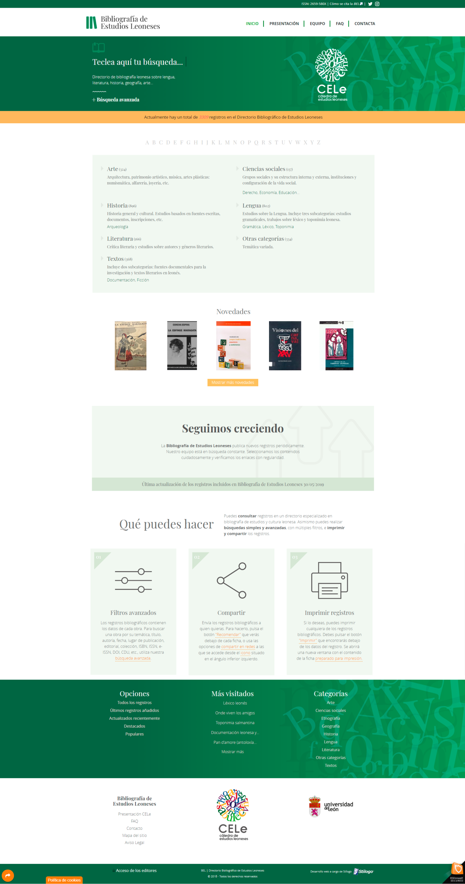 Bibliografía de Estudios Leoneses