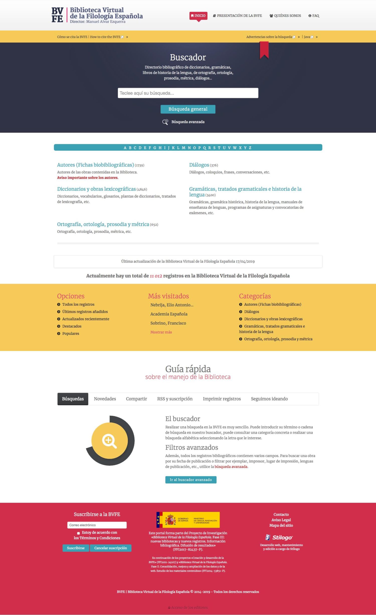 Biblioteca Virtual de la Filología Española