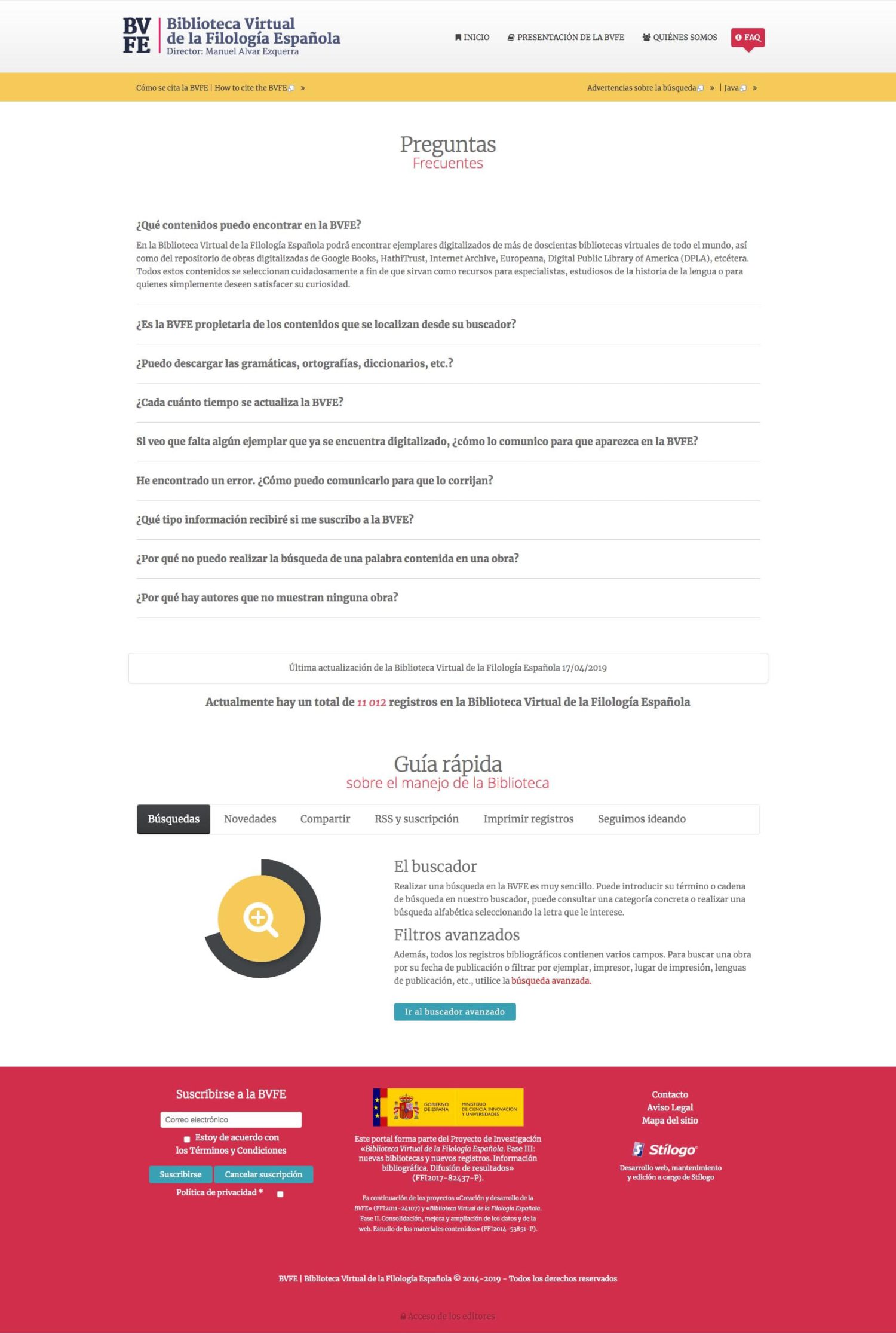 Biblioteca Virtual de la Filología Española