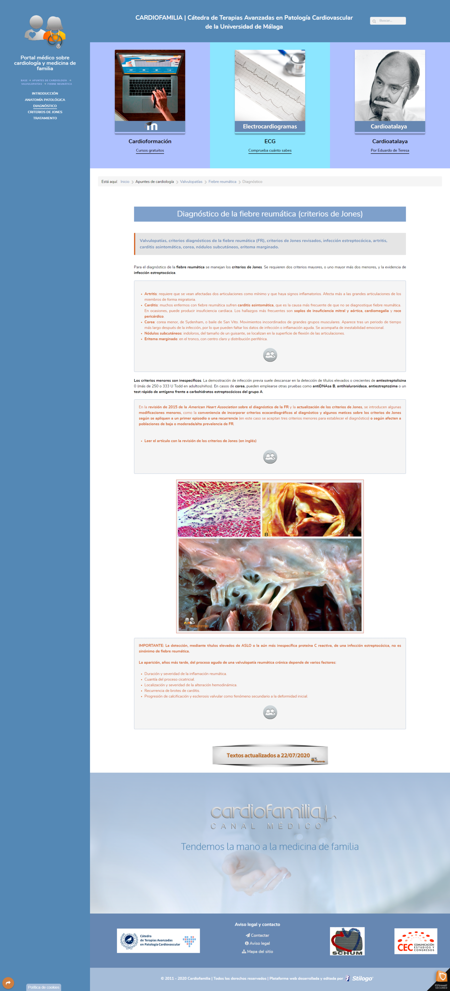 Cardiofamilia y Cardioformación (Cátedra del Corazón)