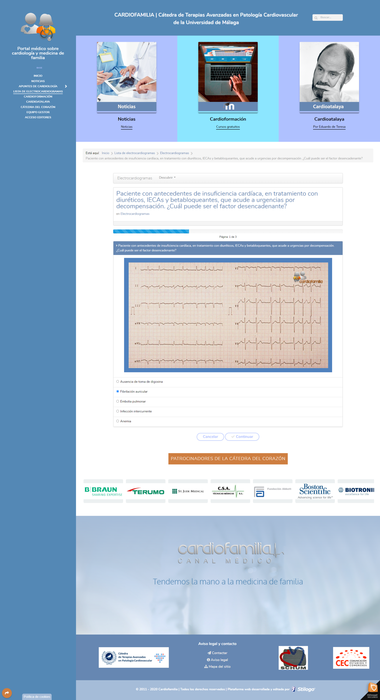 Cardiofamilia y Cardioformación (Cátedra del Corazón)