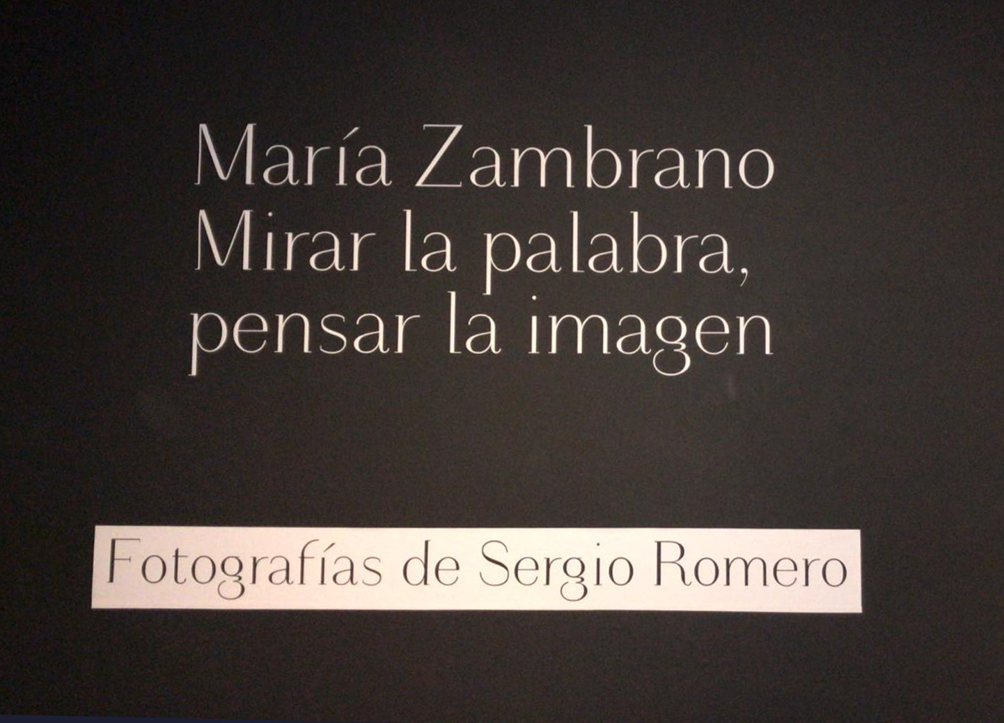 GloMa: Glosario sobre María Zambrano