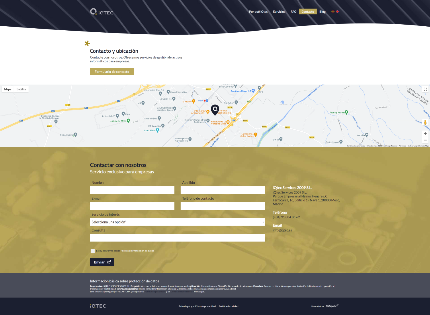 iQtec, borrado de datos certificado