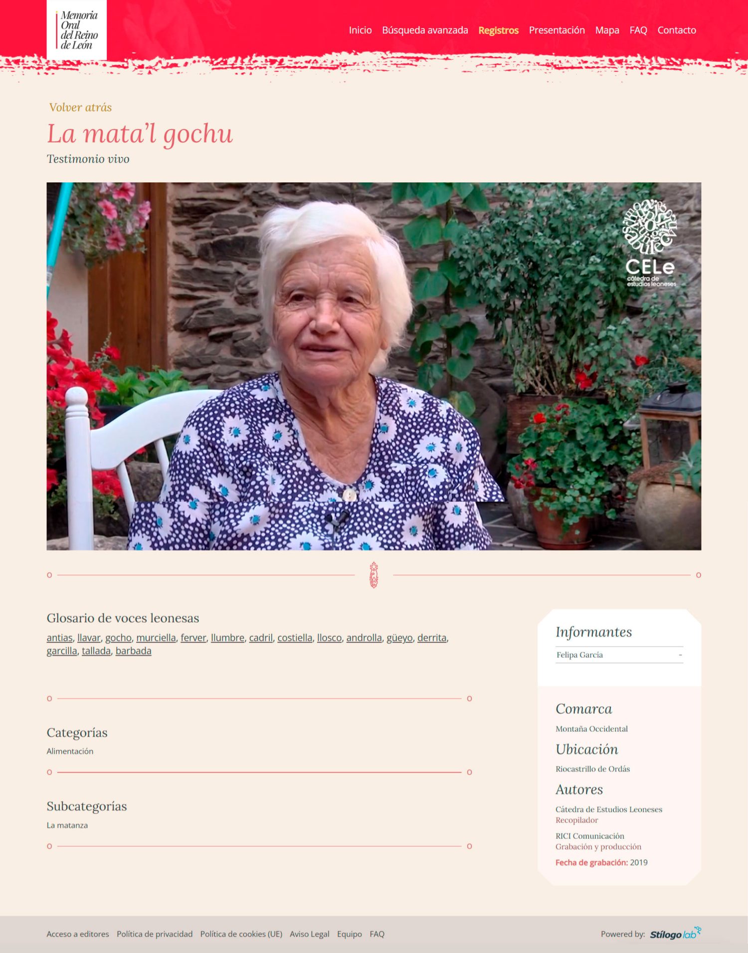 Memoria Oral del Reino de León