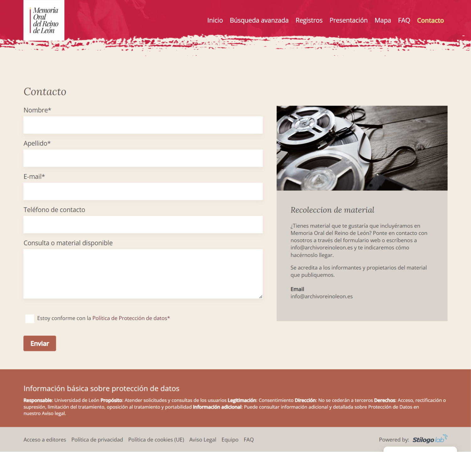 Memoria Oral del Reino de León